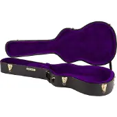 Gretsch G6296 ROUND NECK RESONATOR FLAT TOP CASE, BLACK
