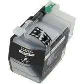 PrintAbout Inktcartridge LC-422XLBK Zwart Hoge capaciteit geschikt voor Brother