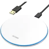 Phonillico 15W snelle inductielader geschikt voor Apple Qi draadloos opladen
