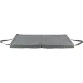 Trixie hondenkussen matras samoa vital waterafstotend opvouwbaar donkergrijs 120x80 cm