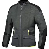 Ixon M-Njord Tactic Groen Zwart Geel Textiele Motorjas Maat 2XL