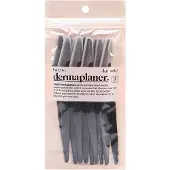Kitsch eco-friendly dermaplaner | gezicht scheermesjes | zwart | 12 mesjes