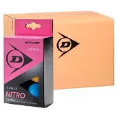 Dunlop 40+ Nitro Glow Tafeltennisbal 6 Ballen Default