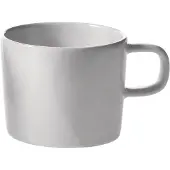 Alessi Koffiekop PlateBowlCup White Porcelain 80 ml (Set van 4)