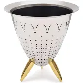 Alessi Vergiet Max Le Chinois, RVS en Messing