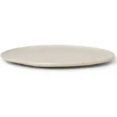 Ferm Living Dinerbord Flow Large Off-White Speckle 27 cm