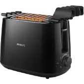 Philips Daily Collection HD2583/90 broodrooster 8 8 snede(n) 600 W Zwart