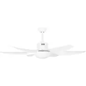 Orbegozo CP 100138, lamellenventilator voor huishoudelijk gebruik, wit, voor montage aan het plafond, gemaakt van acrylnitril-butadieen-styreen (ABS), 138 cm, draadloos