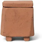 Ferm Living Kurinu geurkaars 40 h Terracotta