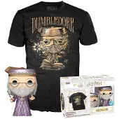 Funko POP! Harry Potter Dumbledore Short Sleeve T-shirt Zwart XL Kinderen