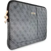 GUESS 4G Uptown Laptop Sleeve voor o.a. Notebooks (13") - Grijs