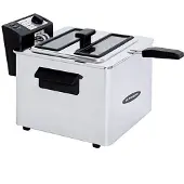 Orbegozo FDR 80, 8 liter, Automatische uitschakeling, Roestvrij staal, 3000 W, 230 V, 50 Hz
