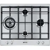 Smeg Slr64sgh Gaskookplaat 60 Cm 4 Branders