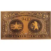 Fanattik Fallout New Vegas Ncr 20 Dollar Biljetfiguur