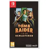 Switch-spel, Tomb Raider I-III Remastered, met Lara Croft. One size