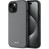 DKNY Pu Leather Metal Logo Magsafe Iphone 14 Telefoonhoesje