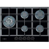 Vitrokitchen Cg73nb 70 Cm Gaskookplaat 5 Branders