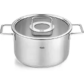 Fissler Kookpan Pure Collection met Glasdeksel 24 cm