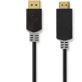 Nedis DisplayPort-Kabel | DisplayPort Male naar HDMI | 3 m | 1 stuks - CCBW37100AT30 CCBW37100AT30