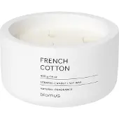 Blomus Geurkaars Fraga French Cotton Lily White 25 uur