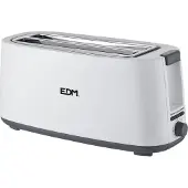 EDM Tostapparaat 07799, wit, design, 1400 W, dubbele gleuf