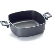 Woll Serveerpan TITANIUM NOWO 28 x 28 cm, voor inductie, titanium,