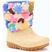 Crocs Classic Neopuff Geo Snowboots geel Maat 26