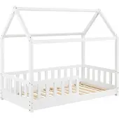 Juskys Kinderbed Marli - 80 x 160 cm - Wit