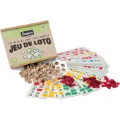 Jeujura Bingo Loto Game Multicolour Hout