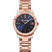 Thomas Sabo dameshorloge, roze goudkleurig/blauw, modelnummer WA0215-265-209