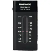 Daewoo DW1109 Draadloze radio, transparant, one size / EU-stekker, 220V, transparant, one size