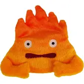 Sun Arrow Het wandelende kasteel Pluche portemonnee, Calcifer, 12 cm