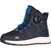 TROLLKIDS Bergen Winter Mid Kinderschuhe Jungen Winterstiefel Blau Freizeit