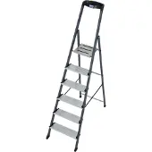 Krause Veiligheidstrapladder Securo, 6 treden