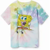 Desigual Spongebob T-shirt geel female | Maat: 128