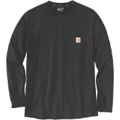 Carhartt 106656 T-shirt Midweight L/s Pocket Uv-bescherming | Maat: L