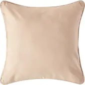 Homescapes katoenen kussenhoes in beige, 60 x 60 cm