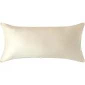 Homescapes Biologisch Kussensloop 40x80 cm – Crème – 100% Egyptisch Katoen Satijn – Draaddichtheid 400