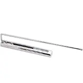 Sotech handdoekrek chroom 1-armig 410 mm handdoekrek handdoekrek