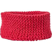 Homescapes Gebreide opbergmand, 100% katoen, rood, 37 x 21 cm