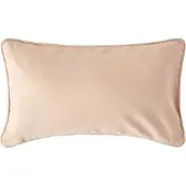 Homescapes katoenen kussenhoes in beige, 30 x 50 cm