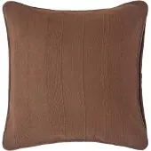 Homescapes Rajput katoenen kussenhoes, bruin, 45 x 45 cm