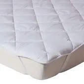 Homescapes Matras-topper – extra dik 500 gsm – katoen tijk – hoekelastiek – 180x200 cm
