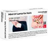 InnovaGoods LED UV Pocket Nagellamp - 13 x 7 x 2 cm
