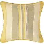 Homescapes Marokko kussenhoes in geel, 100% katoen, 60 x 60 cm