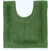 Homescapes toiletmat varengroen 50x55 cm gemaakt van 100% katoen