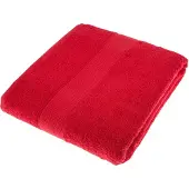 Homescapes badstof strandlaken 100% katoen rood