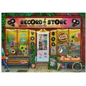 Ravensburger Vintage vinyl, puzzel van 1000 stukjes