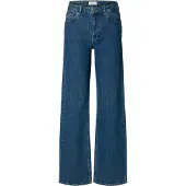 Selected Jeans 'SLFBea-Kori' blauw denim