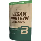 BiotechUSA Vegan Protein (Vanillekoekje) 500 g | Plantaardig eiwitpoeder met rijst- en erwteneiwit